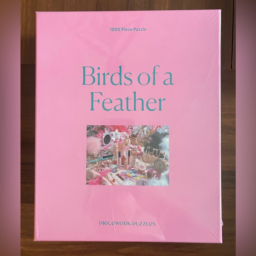 Piecework - Birds of a feather jigsaw puzzle - 1000 pieces matte velvet premium